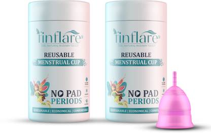 FinFlare Large Reusable Menstrual Cup