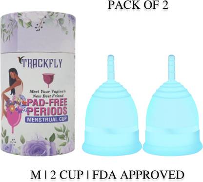 TrackFly Medium Reusable Menstrual Cup