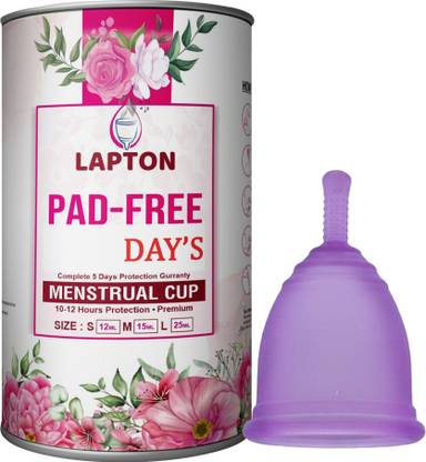 LAPTON Large Reusable Menstrual Cup