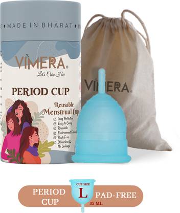 VIMERA Large Reusable Menstrual Cup