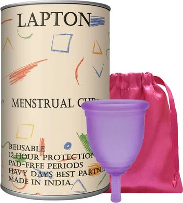 LAPTON Medium Reusable Menstrual Cup