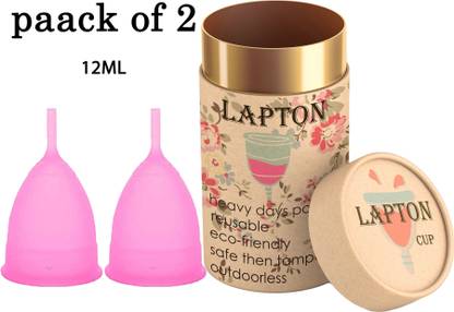 LAPTON Small Reusable Menstrual Cup