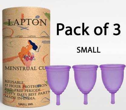 LAPTON Small Reusable Menstrual Cup