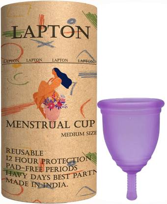 LAPTON Large Reusable Menstrual Cup