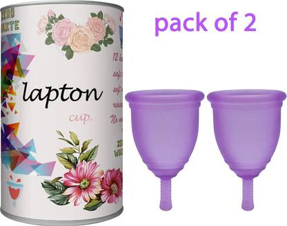 LAPTON Large Reusable Menstrual Cup