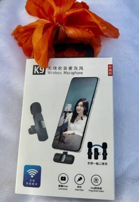 GUGGU WIRE88-LESS228-K9 WIRELESS MICROPHONE PLUG & PLAY FOR YOUTUBE Microphone
