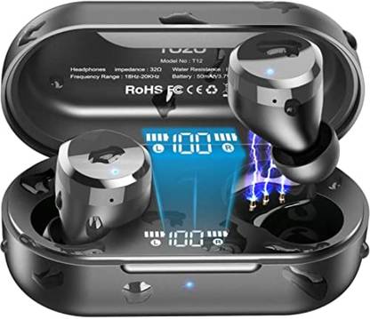 GUGGU TAE_419A_TWS T12 Wireless Earbuds Bluetooth Headset Bluetooth