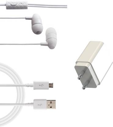 Badger Wall Charger Accessory Combo for Realme C15 Qualcomm Edition, Realme C12 Original Adapter Like Wall Charger, Mobile Power Adapter, Fast Charger, Android Smartphone Charger, High Speed Travel Charger With 1 Meter Micro USB Cable Charging Cable Data Cable