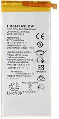 Mstore Mobile Battery For  Huawei HB3447A9EBW P8 GRA-UL00, GRA-L09, GRA-UL10, GRA-TL00