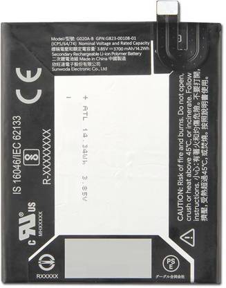 RAPPER Mobile Battery For  HTC Google Pixel 3a XL G020B G020A-B (3700mAh)