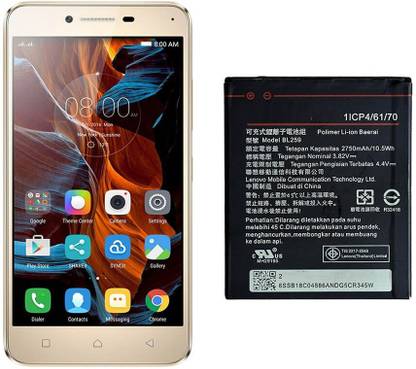 The B Store Mobile Battery For  Lenovo K5 Vibe/Vibe K5 Plus / A6020a40 A6020 a40 A 6020a40 / Lemon 3 / 3S / BL259