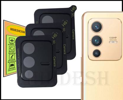 HIRDESH Back Camera Lens Glass Protector for Vivo V23 Pro 5G