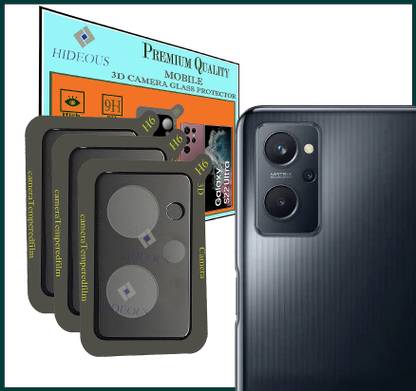 HIDEOUS Back Camera Lens Glass Protector for REALME 9i