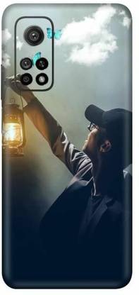 FCS Mi 10T (5G), Mi 10T (5G) Man With Lamp Printed Back Skin Mobile Skin