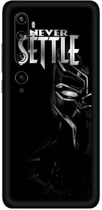 FCS Mi CC9 Pro, Mi CC9 Pro Black Penther Never Printed Back Skin Mobile Skin
