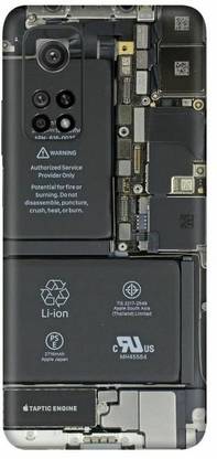 FCS Mi 10T (5G), Mi 10T (5G) Motherboard Printed Back Skin Mobile Skin