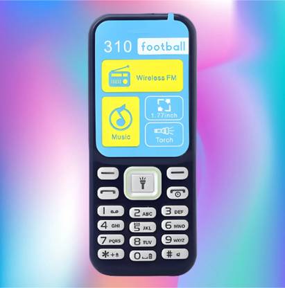 TWS OE-Football Kick 312 keypad Mobile Phone Black Dual-Sim