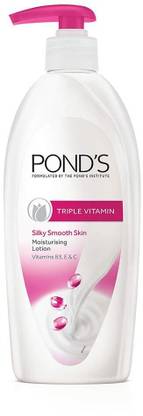 POND's TRIPLE VITAMIN SILKY SMOOTH SKIN VITAMIN B3 LOTION 275 ML X 1