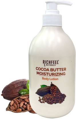 RICHFEEL Cocoa Butter Moisturizing Body Lotion 400 Ml