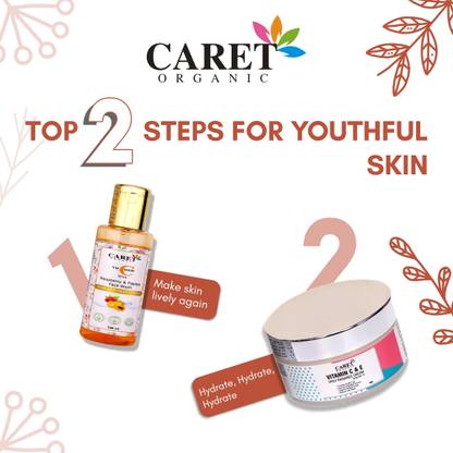 Caret Organic Pimple & Acne removal  With Vitamin C & Fruit Extracts Face Wash