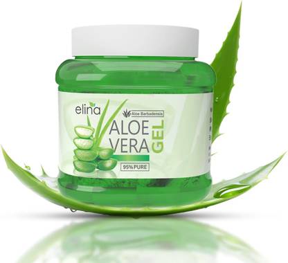 elina Multi-Purpose Pure Aloe Vera Gel for Skin,Hair,Face Care(Acne/Scars/Dark Spots)