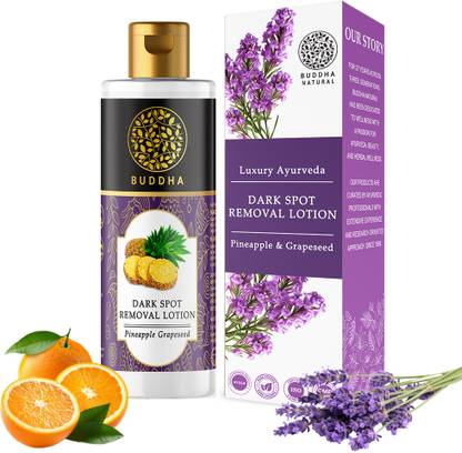 buddha natural Dark Spot Removal Body Lotion - Helps With Brighten & Even skin Tone