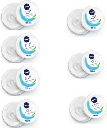 NIVEA Soft Light Moisturizing Cream - 100ml (Pack of 7)
