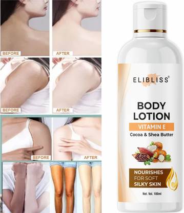 ELIBLISS Advanced Deep Nourish Body Lotion with Shea Butter and Cocoa