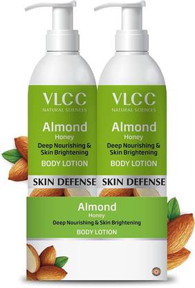VLCC Almond Honey Deep Nourishing & Skin Brightening Body Lotion 350ml (Pack of 2)