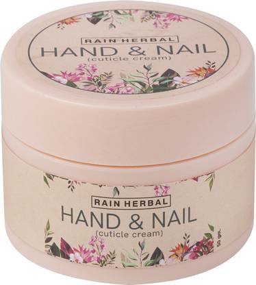 Rain HERBAL Hand & Nail Cream(Cuticle) with Rose Leaves & Cocoa|For Healthy & Stronger Nails