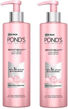 POND's Bright Beauty Light Creme Body Lotion 2x275 ml