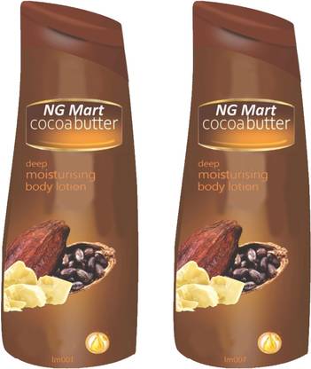 NGMART COCO BUTTER BODY LOTION FOR NOURISHMENT & SOFTNESS SKIN PACK OF - 100ml x 2