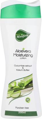 Mxofere Aloevera Moisturizing Lotion Enrich With Cucumber & Cocum Butter.