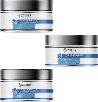 Zorba Hyaluronic Acid Moisturining Cream Pack-3