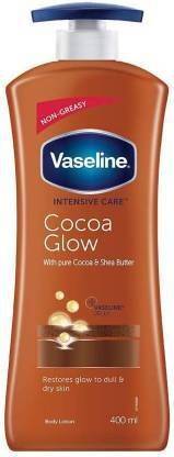 Vaseline COCOA GLOW INTENSIVE CARE DRY SKIN BODY LOTION 400 ML X 1