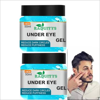 RAQUITYS Under Eye Cream gel for dark circle, puffy eyes and fine lines