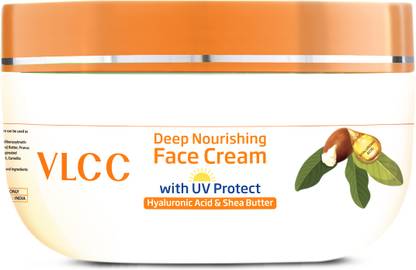VLCC UV Protect Face Cream | Hyaluronic Acid & Shea Butter