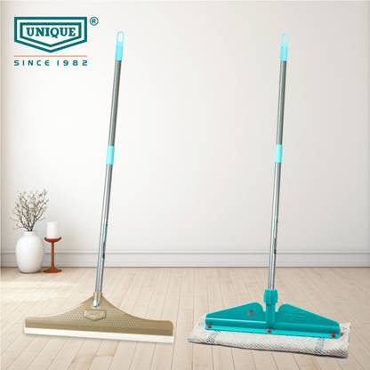 UNIQUE Cloth wiper mop stick Cotton mop refill sweepy floor wiper for home cleaning Mop Set