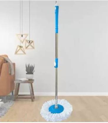 CREZON new1 Mop-Rod Stick, Mop Head And 1 Refill 360 Mops Pocha Mop Set