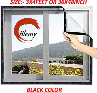 BLEMY HDPE - High Density Poly Ethylene Adults Washable 3X4 WINDOW NET Mosquito Net