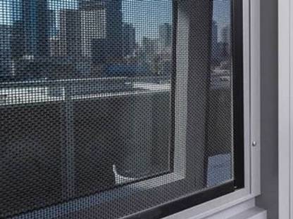 Ourlucky Fibre Adults Washable 4x4 feet Black fibreglass window mesh 120x120 cms Mosquito Net
