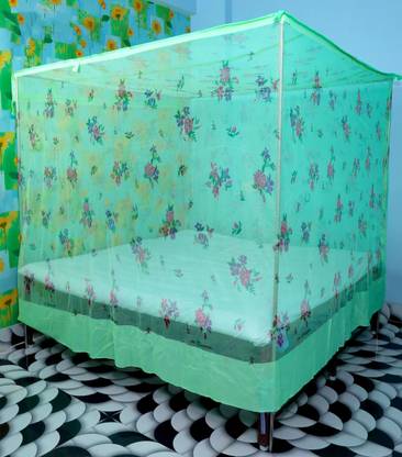 Fabrachana Polyester Adults Washable MP 2-Pista4 Mosquito Net