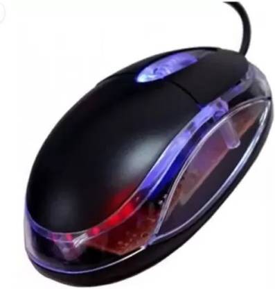 NKL Stylish USB Wired Gaming Mouse With Lights for Computer 24 Wired Ambidextrous Optical  Gaming Mouse