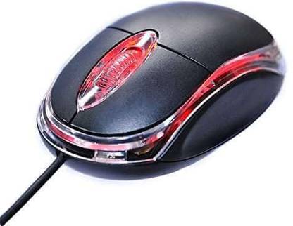 Figtop USB 2.0 Wired Optical Mouse for Laptop,Computer,PC Wired Ambidextrous Optical  Gaming Mouse