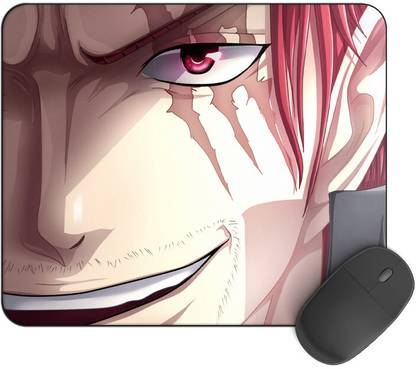 Kirmada Gaming Mouse Pad - Shanks Half Face (One Piece) Smooth Surface Mousepad