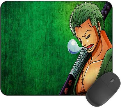 Kirmada Gaming Mouse Pad - Zoro Sleeping (One Piece) Smooth Surface Mousepad