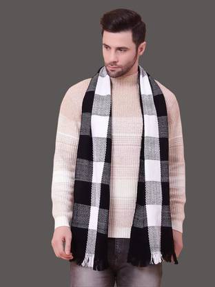 Paryag Checkered Men Muffler