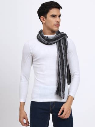 vesture Striped Men Muffler