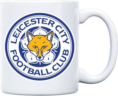 Bhavya Lifestyles Leicester City FC Printed Cup Ceramic Coffee Mug