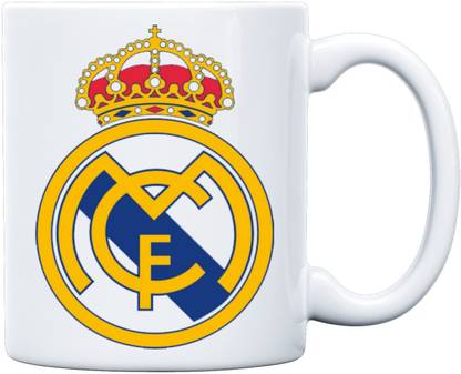 Bhavya Lifestyles Real Madrid FC Printed Cup Ceramic Coffee Mug